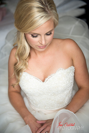 Gorgeous bridal portrait of Robbyn in her wedding dress. At the Sheraton in McKinney, Texas.